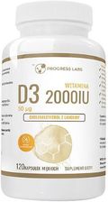 Progress Labs Witamina D3 2000 Iu 120kaps. Miękkich