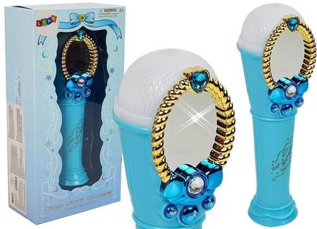 Lean Toys Magiczne Lustro Z Mikrofonem Niebieskie Usb Światła