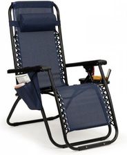 Leżak Fotel Ogrodowy Plażowy Składany Zero Gravity - Leżaki i fotele ogrodowe