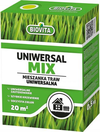Trawa Uniwersalna Uniwersalmix 0,5kg Biovita