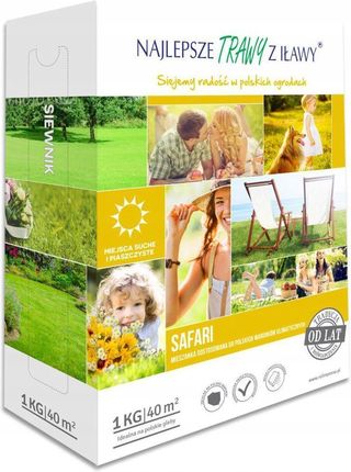 Mieszanka Traw Safari 1kg Nasiona - zdjęcie 2