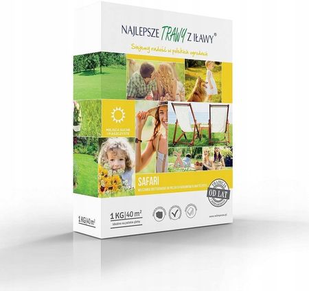 Mieszanka Traw Safari 1kg Nasiona - zdjęcie 4