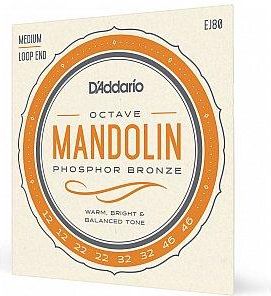 D'Addario Ej80 Phosphor Bronze Octave Struny Do Mandoliny, Medium, 12 46