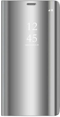 Telforceone Pokrowiec Smart Clear View do Samsung A32 4G srebrny