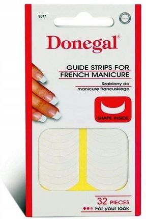 DONEGAL SZABLONY DO FRENCH MANICURE 32SZT 9577 (TOP)