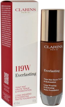 Clarins Everlasting Foundation Nawilżający Podkład Matujący 119W Mocha 30 ml
