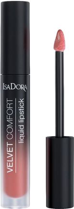 IsaDora Velvet Comfort szminka półmatowa odcień 52 Coral Rose 4 ml