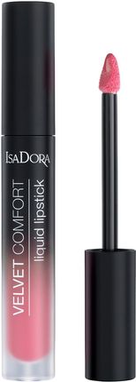 IsaDora Velvet Comfort szminka półmatowa odcień 54 Pink Blossom 4 ml