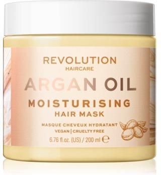 Revolution Haircare Hair Mask Argan Oil maseczka intensywnie nawilżająca i odżywcza do włosów 200 ml