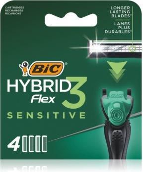 BIC FLEX3 Hybrid Sensitive zapasowe ostrza 4 szt.