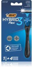 Zdjęcie Bic Flex3 Hybrid Maszynka Do Golenia + Głowica Zapasowa Zapasowe Ostrza 4 Szt - Świdwin