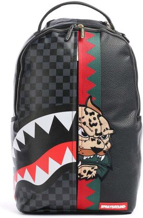 Sprayground Spucci Split Plecak czarny szary Ceny i opinie Ceneo.pl