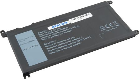Avacom baterie dla Dell Inspiron 15 5568, 13 5368, Li-Ion, 11.4V, 3684mAh, 42Wh, NODE-I5568-368 (NODEI5568368)