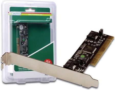 Digitus PCI SATA 150, wewn: 2xSATA, RAID (DS-33101)