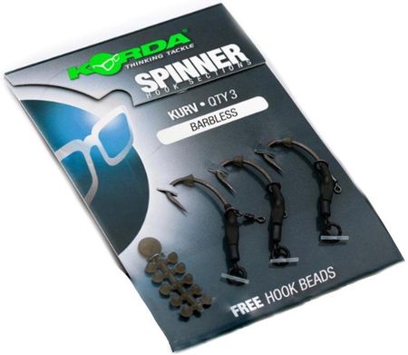 Korda Spinner Hook Sections Krank Size 6