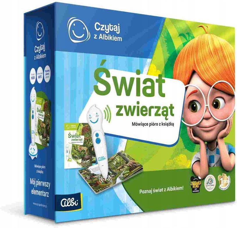 Czytaj Z Albikiem świat Zwierząt Czytaj z Albikiem. Świat zwierząt. Zestaw mówią... - Ceny i opinie