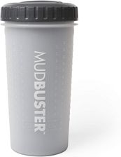 Dexas Lidded Mudbuster LargeSilikonowy Czyścik Do Łap Psa Z Pokrywką L Szary