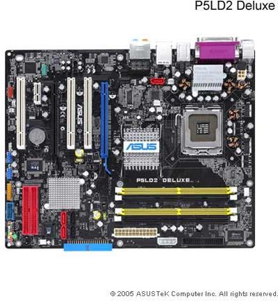 ASUS P5LD2 Deluxe