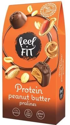 Feel Fit - Praliny proteinowe z masłem orzechowym 66g