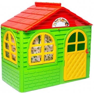 3MToys Domek ogrodowy dla dzieci z dachem i drzwiami xxl
