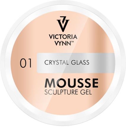 Victoria Vynn Mousse Sculpture Gel Żel Do Architektury Paznokci  01 Crystal Glass 50ml