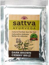 Zdjęcie Sattva Ayurveda Henna Do Włosów Ciemny Brąz 10g - Drezdenko