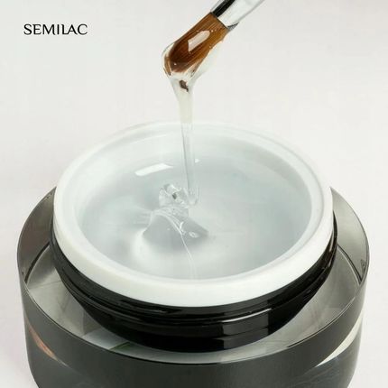 Semilac UV Builder Gel Clear Żel UV budujący przezroczysty 15g - zdjęcie 2