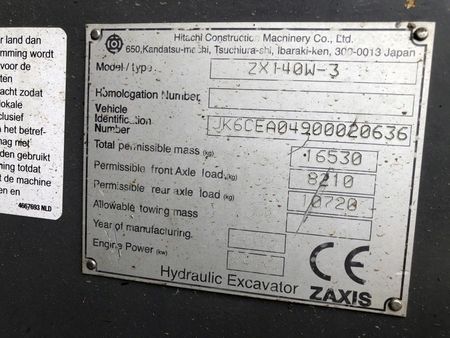 Koparka kołowa Hitachi ZX140W-3 - Opinie i ceny na Ceneo.pl