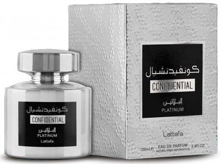 Lattafa Confidential Platinum Woda Perfumowana 100Ml