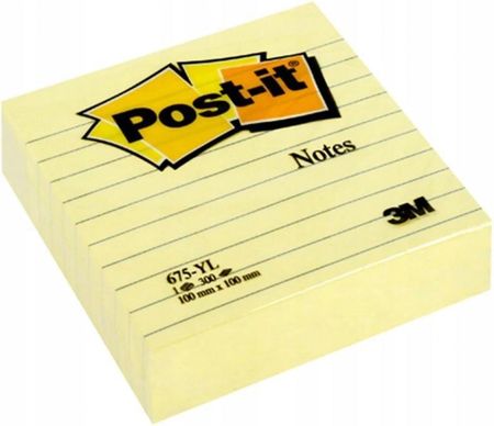 Post-It-3M Karteczki Samoprzylepne Post-It Xl 100X100Mm 300K