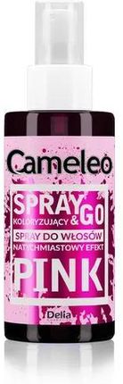 Delia Cameleo Spray&Go Spray Koloryzujący Do Włosów Pink 150 ml