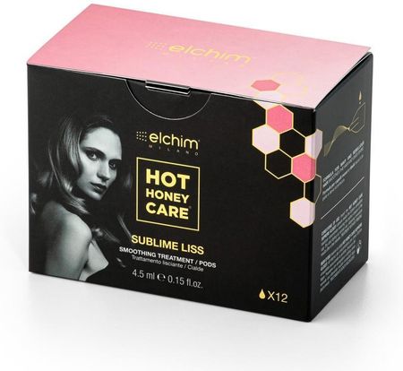 Elchim kapsułki wygładzające z olejkiem Hot Honey Care Sublime Liss 12szt