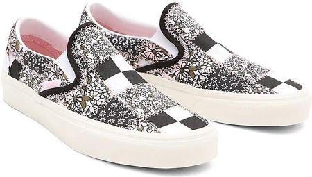 Vans Buty Patchwork Floral Classic Slip-On ((Patchwork Floral)  Multi/Marshmallow) Kobiety Kolorowy, Talla Ceny i opinie
