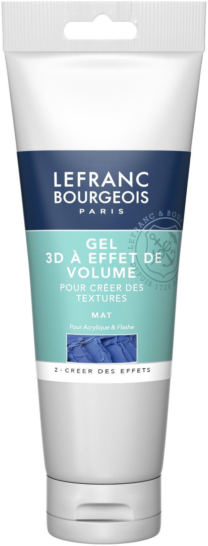 Lefranc Bourgeois Gel Collage Lucido 250 Ml – Medium Acrilico Per Artisti – Effetto Lucido E Consistenza