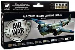 Zdjęcie Vallejo Zestaw 71148 Air War 8 Farb Raf Colors Coastal Command 1939-45 - Piastów