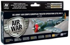 Zdjęcie Vallejo Zestaw Air War 8 Farb Us Army Corps Colors Eto Wwii - Toruń