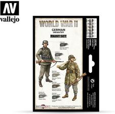 Zdjęcie Vallejo 70206 Wwii Wargames 6 Farb German Infantry - Libiąż