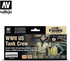 Zdjęcie Vallejo 70186 Wwii Us Tank Crew Set Zestaw 8 Farb - Łomianki
