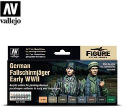 Zdjęcie Vallejo 70185 German Fallschirmjäger Early Wwii Zestaw 8 Farb - Łomianki