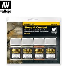 Zdjęcie Vallejo 73192 Pigment Set Stone&Cement 4X35 Ml. - Będzin