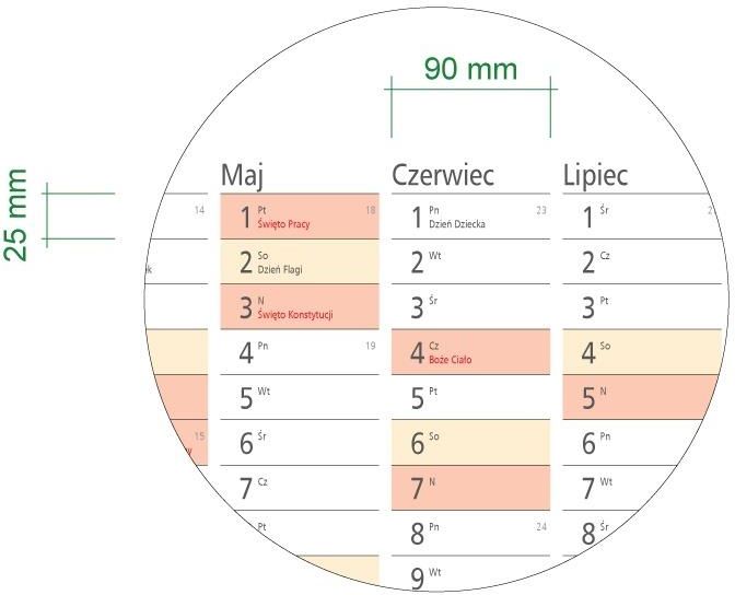 Duży Planer A0 Ścienny Na Rok 2022 119X84Cm Suchościeralny Z Mocowaniem