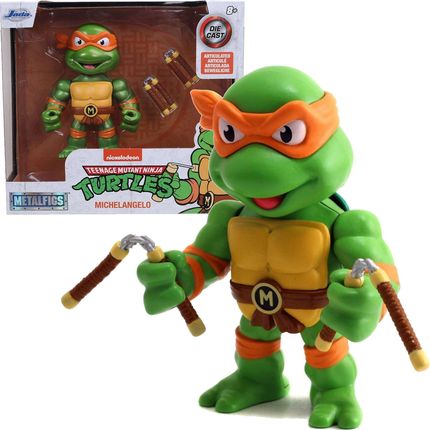 Jada Toys Figurka metalowa Wojownicze Żółwie Ninja Michelangelo 10 cm