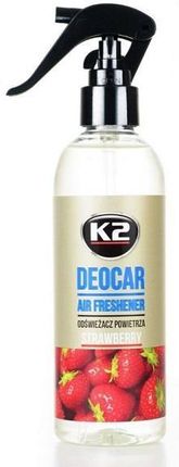 K2 DEOCAR Odświeżacz powietrza, Strawberry, 250 ml 