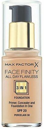 Max Factor Face Finity All Day Flawless 3W1 Spf 20 30 Porcelain 30 ml