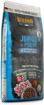 Belcando Finest Grain Free Junior Poultry Sucha Karma Dla Szczeniąt Ras Średnich I Dużych M Xl 12.5Kg