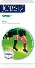 Zdjęcie JOBST Sport Podkolanówki 15-20 Szary-Grafitowy M - Nowe Miasteczko