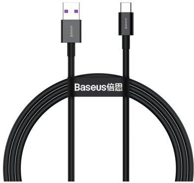 Baseus Kabel USB USB Typ C Superior Series 1m Czarny (CATYS01)
