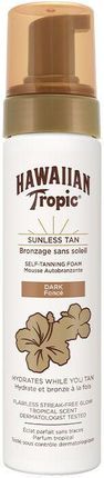 Hawaiian Tropic Self Tanning Foam Dark Pianka Samoopalająca 200Ml