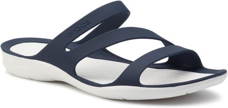 Crocs Klapki Swiftwater Sandal W 203998 Granatowy