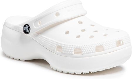 Crocs Klapki Classic Platform Clog W 206750 Biały